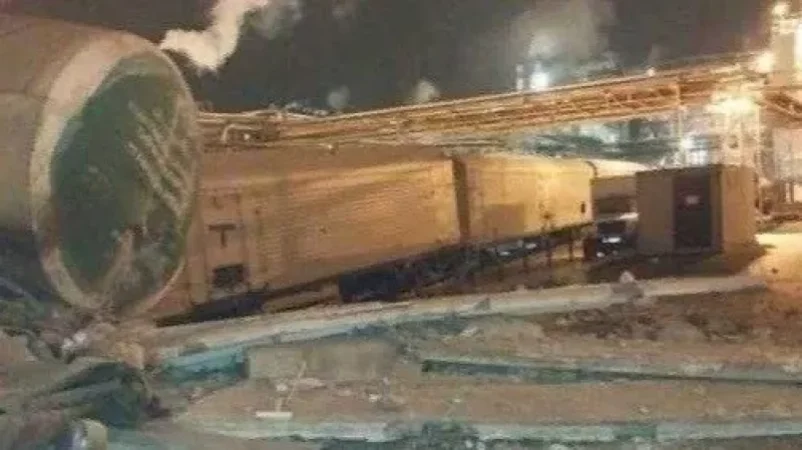 Photos: 15 Freight Train Cars Derail in Belgorod Region