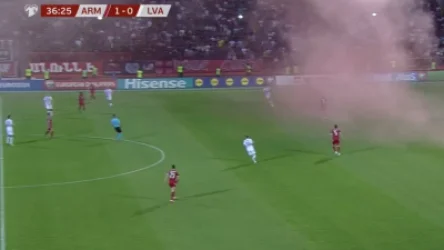 Հայաստան - Լատվիա1։0․ Տիկնիզյանը բացեց խաղի հաշիվը