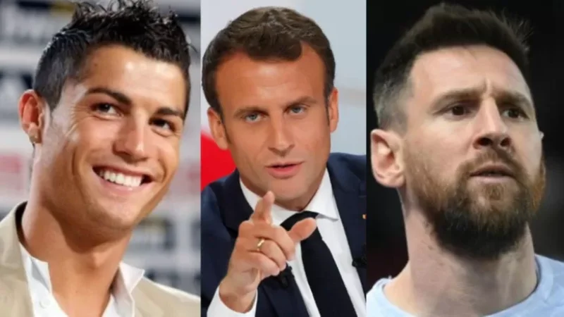 Մակրոնն ընտրություն է կատարել Ռոնալդուի և Մեսսիի միջև