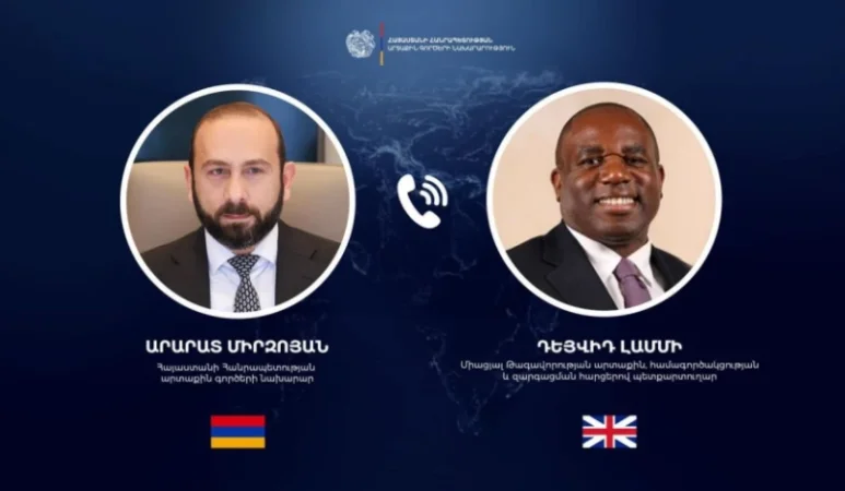 Մանրամասներ՝ Միրզոյանի և Դեյվիդ Լամմի հեռախոսազրույցից