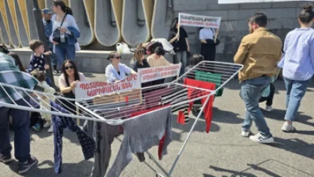 Ակցիա` կառավարական ամառանոցի դիմաց