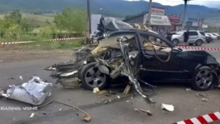 ՏԵՍԱՆՅՈՒԹ․ Տեսախցիկը ֆիքսել է մեքենայի գազի բալոնի պայթյունը, 35 ամյա վարորդը մահացել է․ ՔԿ-ն մանրամասնում է