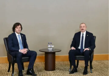 Հանդիպել են Կոբախիձեն և Ալիևը