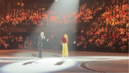 Պեսկովը կնոջ հետ պարել է սառույցի վրա