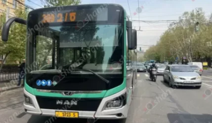 Ավտոբուսը հետիոտնի է վրաերթի ենթարկել. մանրամասներ