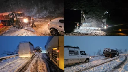 Տասնյակից ավելի մեքենաներ են արգելափակվել