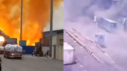 Հրապարակվել են կադրեր՝ Իրանի նավահանգստում պայթյունի պահից