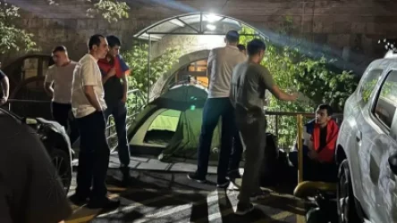 ՏԵՍԱՆՅՈՒԹ․ Անժամկետ նստացույց՝ ԿԽՄԿ-ի հայաստանյան գրասենյակի մոտ