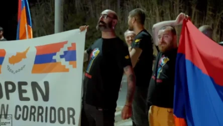 ՏԵՍԱՆՅՈՒԹ․ «Շրջափակման դիմաց շրջափակում»․ կիպրոսահայերը փակել են ադրբեջանցի ֆուտբոլիսներին սպասարկող ավտոբուսի ճանապարհը