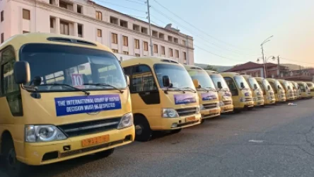 Միջանցքի ապաշրջափակման ակցիայի մասնակիցները ընթանում են դեպի Ստեփանակերտի օդանավակայան