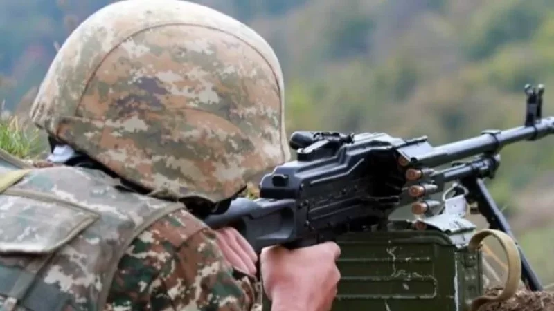 Azerbaijan's Armed Forces Fire on Armenian Positions Using Mortars