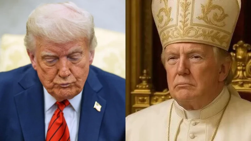 Թրամփը՝ Հռոմի պապի կերպարով հանդես գալու մասին