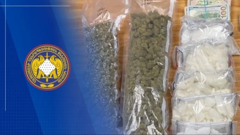 Թմրամիջոցը մաքսանենգությամբ տեղափոխվել է ՀՀ․ 4 անձ ձերբակալվել է