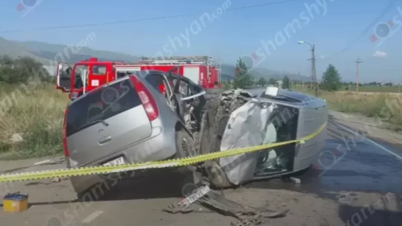 Ողբերգական ավտովթար՝ Լոռվա մարզում․ 1 հոգի տեղում մահացել է