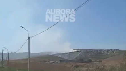 ՏԵՍԱՆՅՈՒԹ. Հրդեհ` Նուբարաշենի աղբավայրում