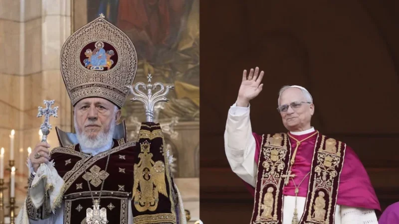 Գարեգին Երկրորդի շնորհավորանքը Հռոմի պապին