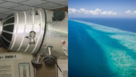 Սովետական կայանն ընկել է Հնդկական օվկիանոսը