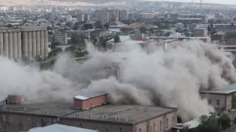 Փոշեփոթորկի հետևանքով Երևանի մթնոլորտային օդում դիտվել է փոշու բարձր պարունակություն