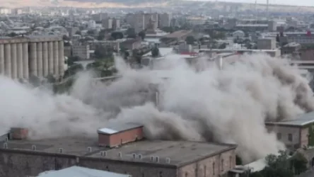 Փոշեփոթորկի հետևանքով Երևանի մթնոլորտային օդում դիտվել է փոշու բարձր պարունակություն