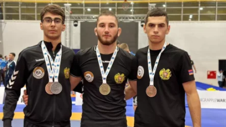 Հայաստանի թիմը 3 մեդալ է նվաճել․ Գրեփլինգի աշխարհի առաջնություն