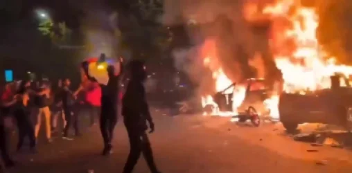 Անկարգություններ՝ Փարիզում․ հրդեհվել են մեքենաներ, վնասվել՝ խանութներ և ռեստորաններ