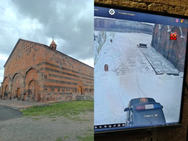 Առավոտից ռազմական ոստիկանության մեքենա է հերթապահում Երևանի Քանաքեռի Սուրբ Աստվածածին եկեղեցու մոտ․ Տեր Պսակ