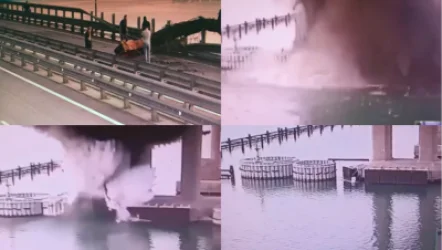 Ուկրաինան հարվածել է Ղրիմի կամրջին՝ այս անգամ ջրի տակից