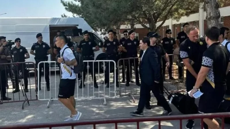 Photos: Armenian National Team Players Welcomed at Turkish Military Airport