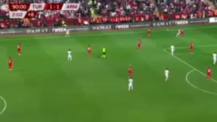 Վերջին րոպեներին հաշիվը հավասարվում է․ Թուրքիա1-1 Հայաստան