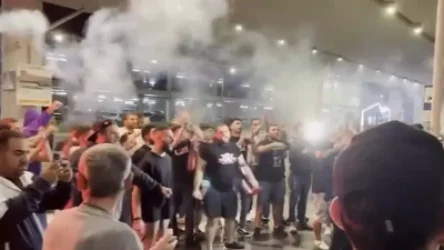 ՏԵՍԱՆՅՈՒԹ. Երկրպագուները «Զվարթնոցում» դիմավորել են Հայաստանի հավաքականին