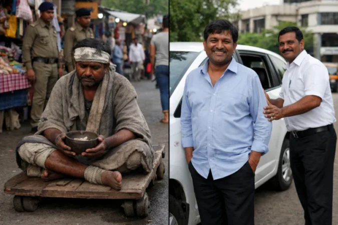 Մուրացկանն ունեցել է մի քանի տուն, ինչպես նաև ավտոմեքենա՝ անձնական վարորդով. Հնդկաստան