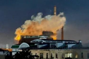 ԱԹՍ-ների հարձակումից հետո հրդեհ է բռնկվել ՌԴ-ի «Ազոտ» քիմիական գործարանում