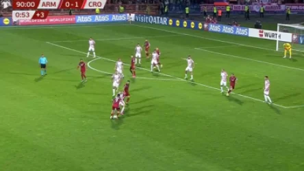 Հայաստան – Խորվաթիա 0:1. հանդիպումն ավարտվեց