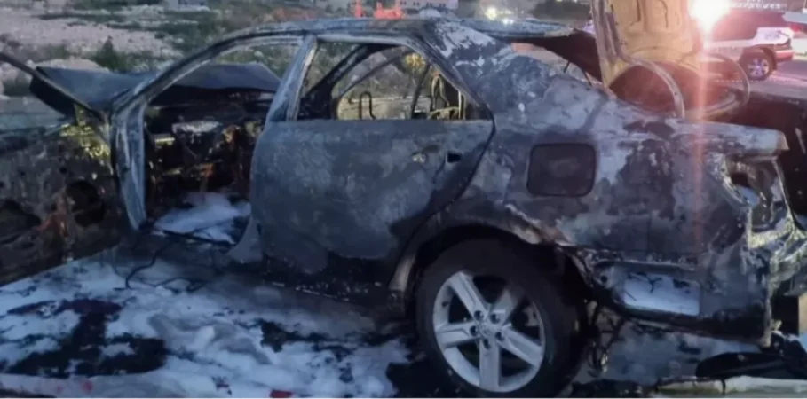 Ավտովթար Կոտայքի մարզում․ մեքենան բռնկվել և վերածվել է մխրակույտի․ կան տուժածներ