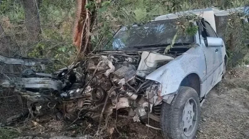 Արմավիր-Մեծամոր ճանապարհին ավտոմեքենան բախվել է ծառին. կա տուժած