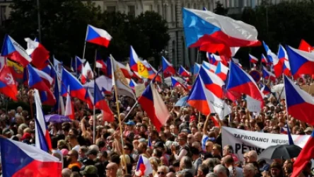 Պրահայում հակակառավարական ցույց է կազմակերպվել