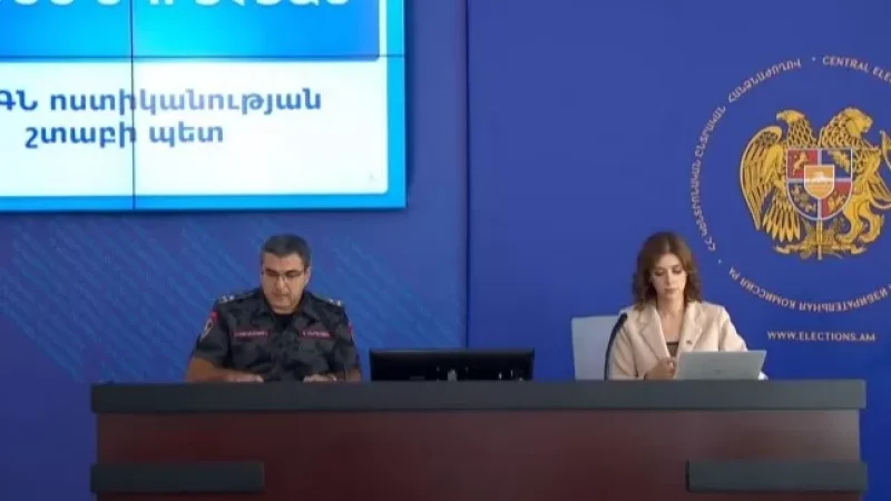 Քարոզարշավի ընթացքում ոստիկանությունում ստացվել է 26 հաղորդում, այսօր՝ երեք հաղորդում