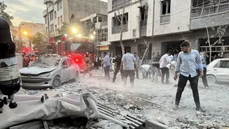 Իսրայելը գրոհում է Թեհրանում և Իրանի արևմուտքում գտնվող ռազմական թիրախները