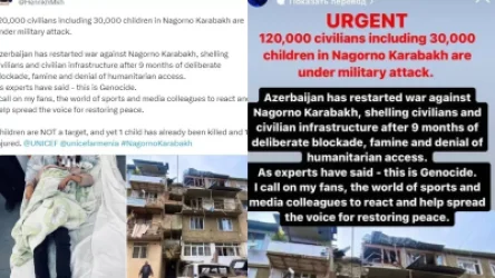 Սա ցեղասպանություն է. Մխիթարյանը Արցախին աջակցելու կոչով դիմել է աշխարհին