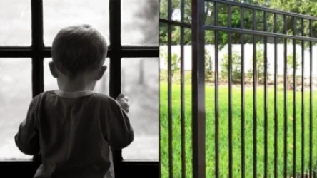 Երևանում երեխան արգելափակվել էր ճաղավանդակների արանքում