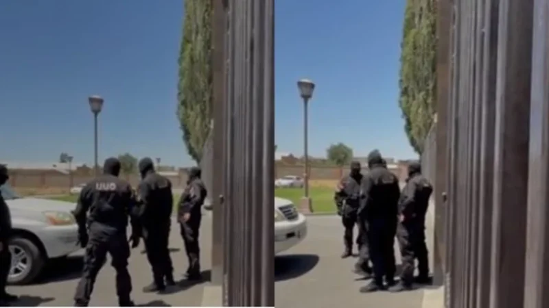 ԱԱԾ-ից մի քանիսը պատուհանից մտել են վեհարանի տարածք