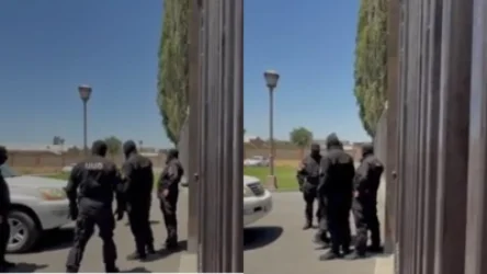 ԱԱԾ-ից մի քանիսը պատուհանից մտել են վեհարանի տարածք