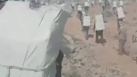 ՏԵՍԱՆՅՈՒԹ. Արաբները մրջյունների նման Սինայի անապատով դեպի պաշարված Գազա սնունդ են տանում