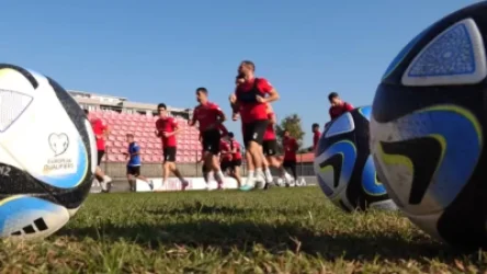 ՏԵՍԱՆՅՈՒԹ. Հայաստանի ֆուտբոլի ազգային հավաքականն առաջին մարզում է անցկացրել Հյուսիսային Մակեդոնիայում