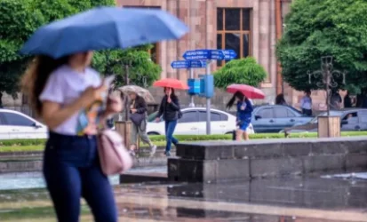 Եղանակ. հորդառատ անձրև, քամու ուժգնացում և օդի ջերմաստիճանի նվազում