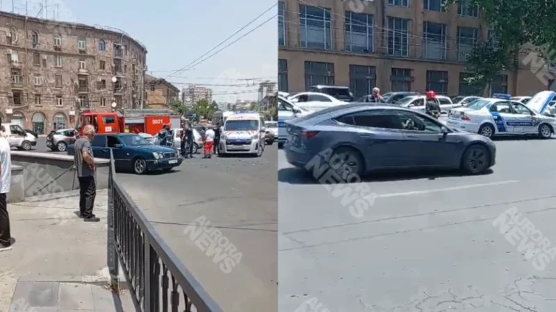 Առևանգել են ոստիկանական ավտոմեքենան, ապա վթարի ենթարկվել