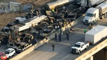 ՏԵՍԱՆՅՈՒԹ. ԱՄՆ Լուիզիանայում 158 ավտոմեքենա է բախվել. կան զոհեր