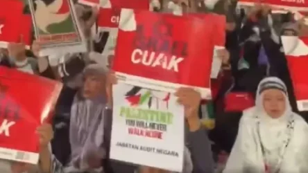 ՏԵՍԱՆՅՈՒԹ. Ցույցեր Մալայզիայում` ի պաշտպանություն Պաղեստինի