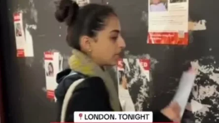 ՏԵՍԱՆՅՈՒԹ․ Ինչպես են Լոնդոնում անհայտ անձինք պոկում Իսրայելի առևանգված քաղաքացիների պաստառները