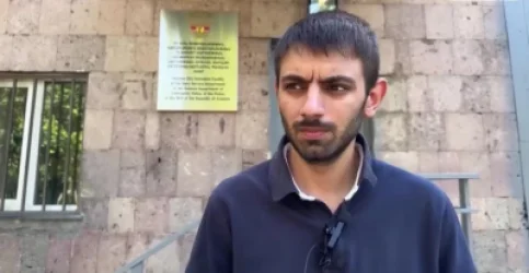 Գեղամ Մանուկյանի որդին ազատ արձակվեց